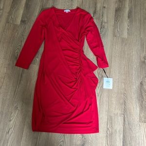 Calvin Klein red dress NWT